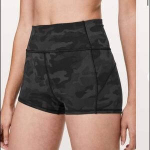 lululemon athletica Dark Camo Athletic Shorts